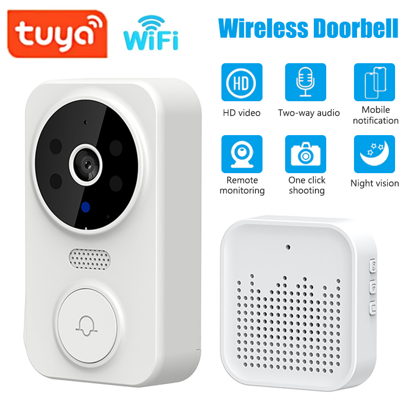 Smart Doorbell Wired - واي فاي الذكية جرس باب يتضمن