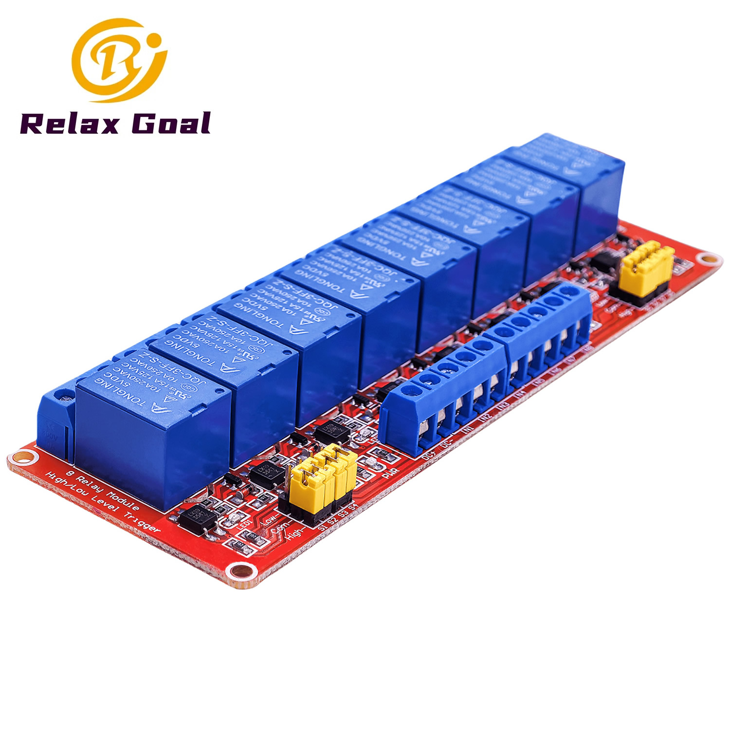 Relay 8 Channel Board - وحدة التتابع 8 قنوات 5 فولت