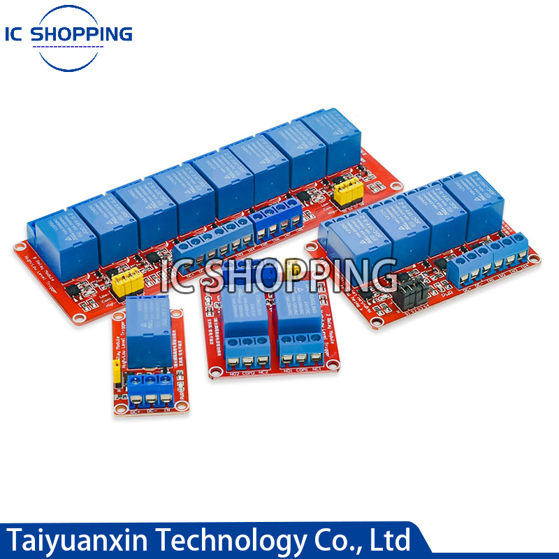 Relay 8 Channel Board - 1 2 4 8 قناة 5