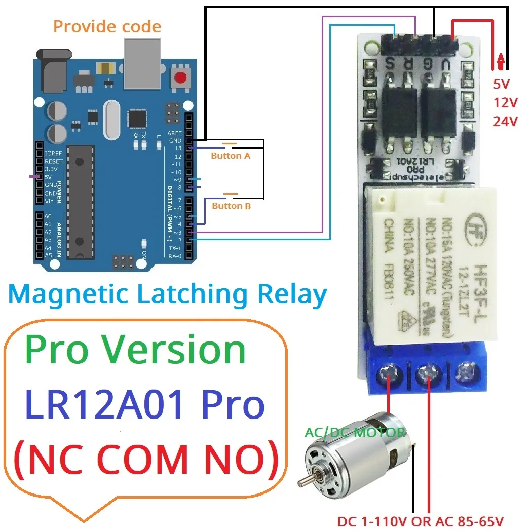 Shelly Relay Module - لوحة مفتاح تبديل ذاتي القفل ثنائي