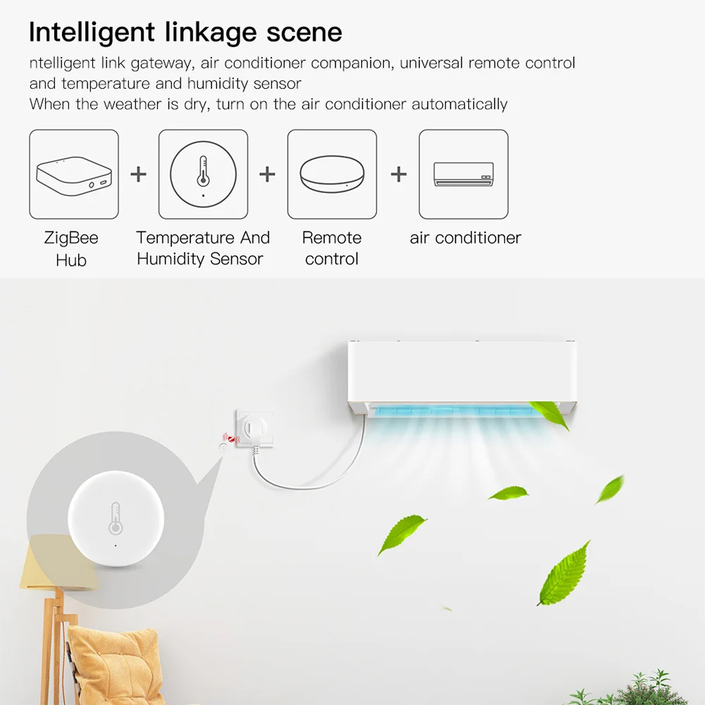 Tuya Smart Zigbee مستشعر درجة  - مراجعة Home Automation Ideas وسعره