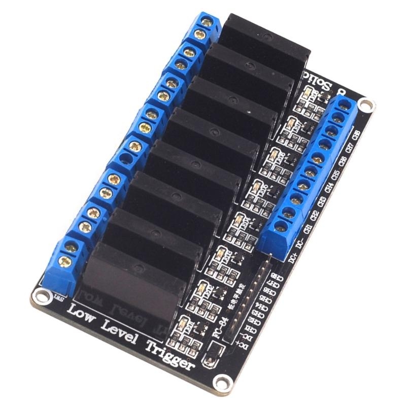 لوحة مرحلات صلبة ذات 8 قنوات P - مراجعة Relay 8 Channel Board وسعره