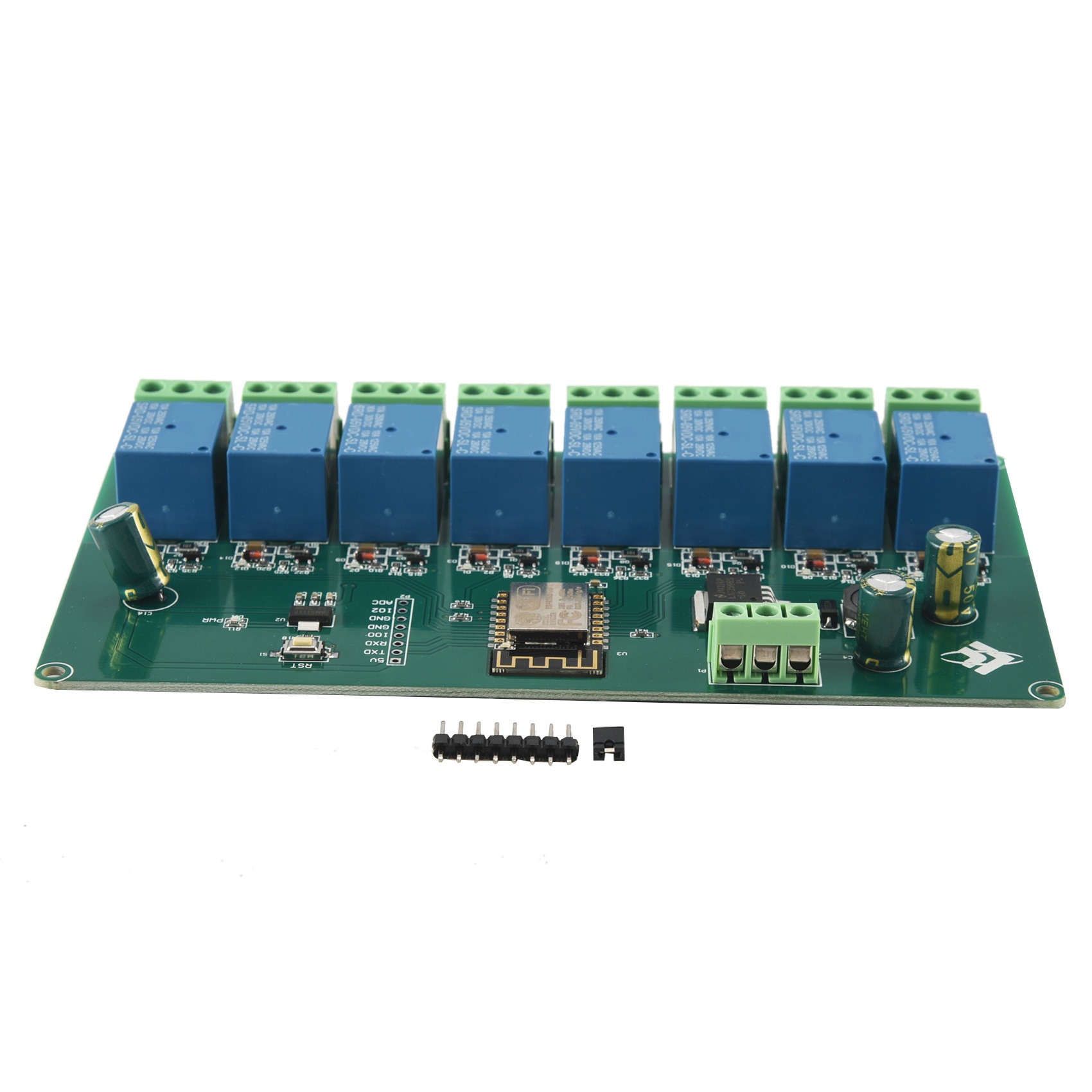 (ABDH) وحدة ريلاي واي فاي ESP8 - مراجعة Relay 8 Channel Board وسعره