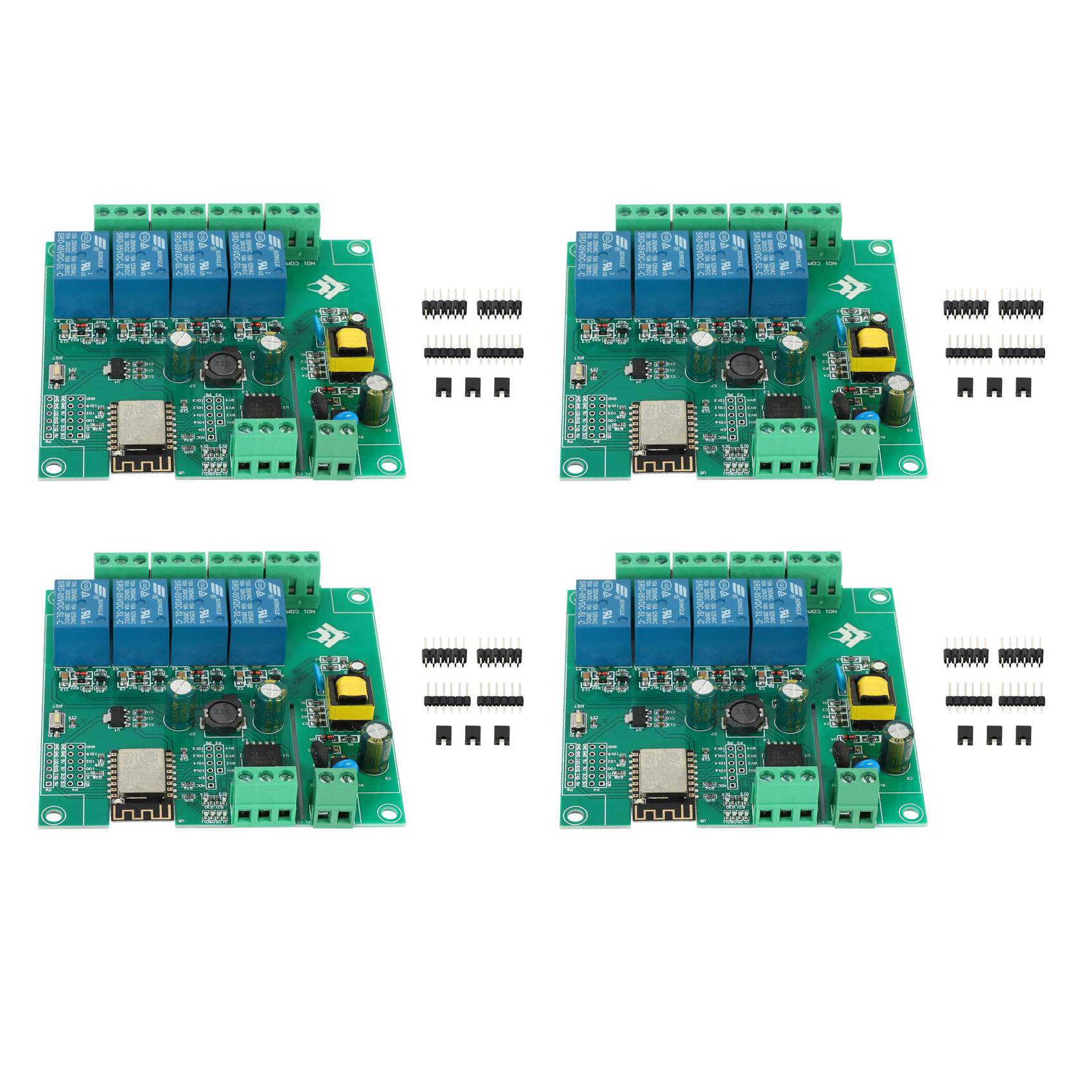 وحدة ريلاي لاسلكية 4 قنوات واي - مراجعة Relay 8 Channel Board وسعره