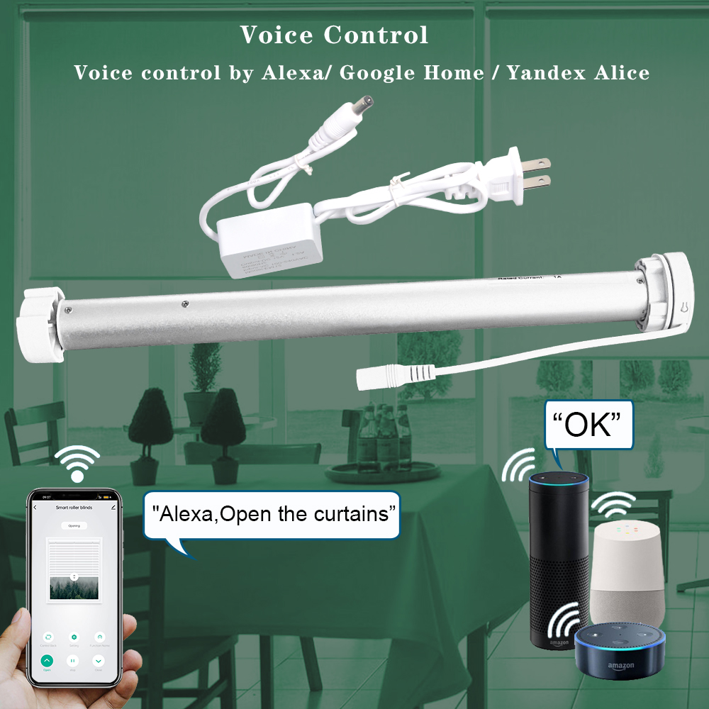 محرك ستائر دوارة ذكي صغير يعمل - مراجعة Home Automation Ideas وسعره
