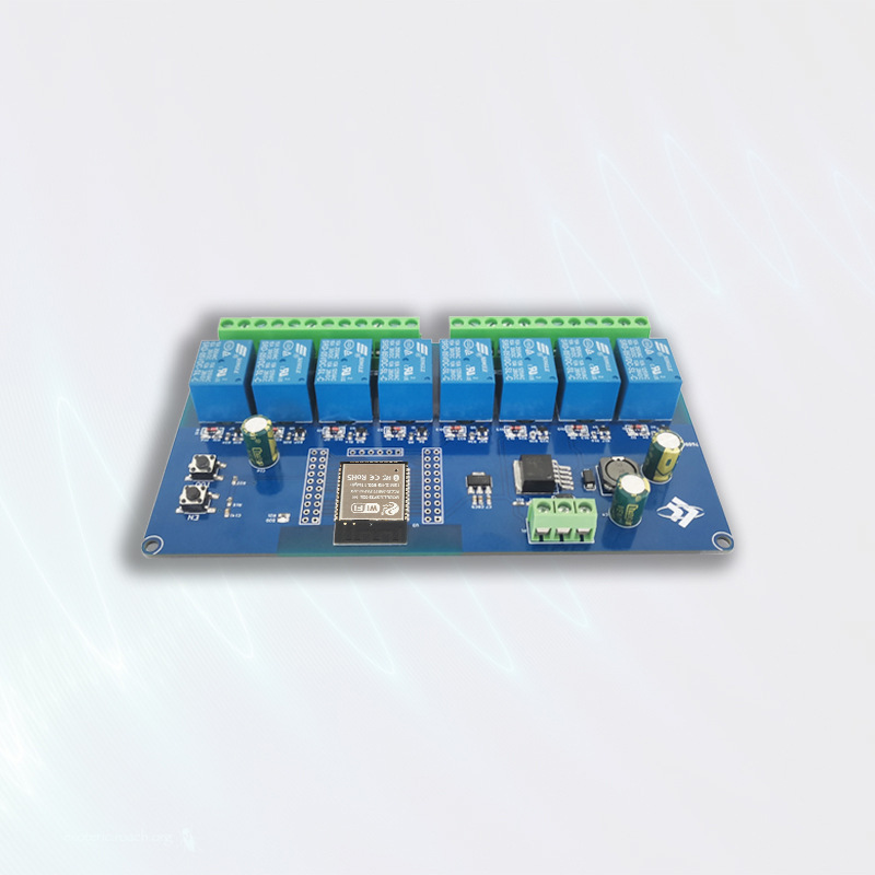 لوحة تطوير ESP32 بجهد 5-30 فول - مراجعة Relay 8 Channel Board وسعره