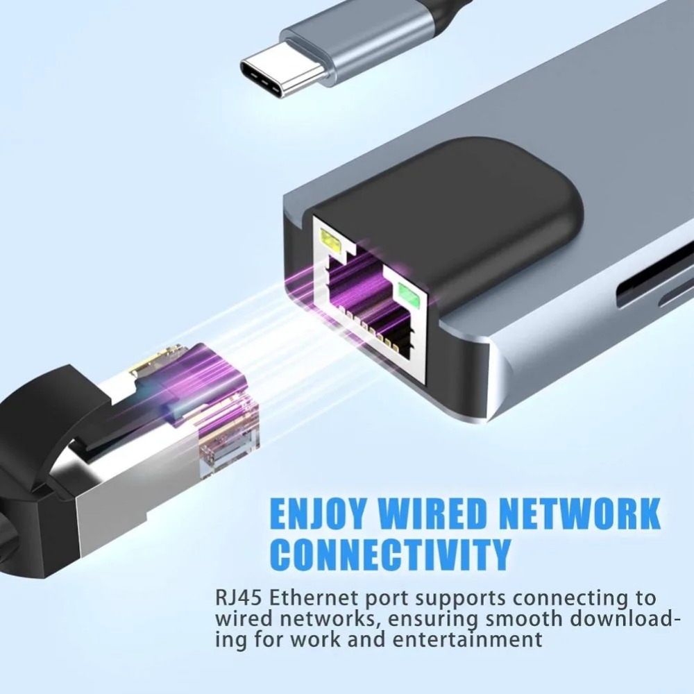 محول USB C متعدد الوظائف 8/7 ف - مراجعة Home Assistant Sd وسعره