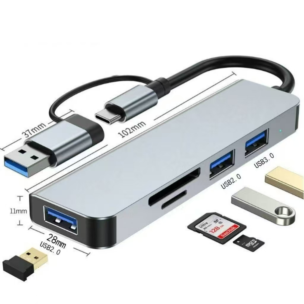 موزع USB-C متعدد المنافذ 8 في  - مراجعة Home Assistant Sd وسعره