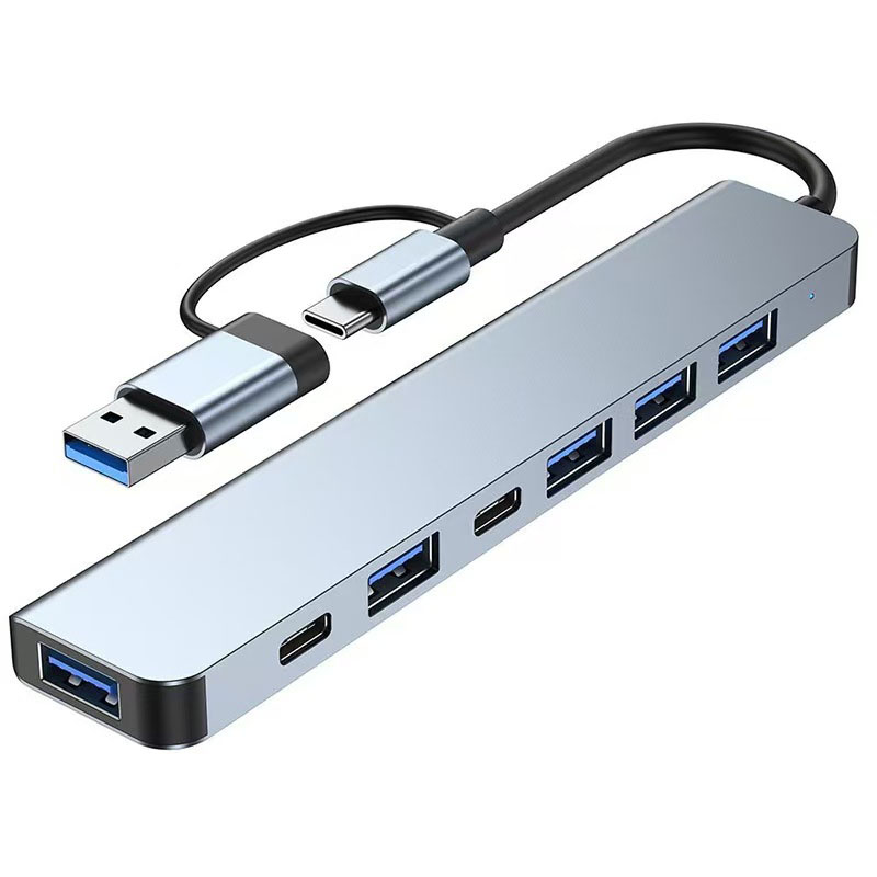 موزع USB-C متعدد المنافذ 8 في  - مراجعة Home Assistant Sd وسعره