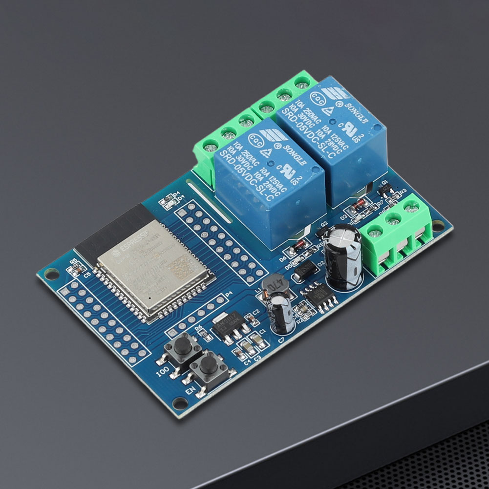 ESP32 WIFI بلوتوث متوافق BLE و - مراجعة Relay 8 Channel Board وسعره