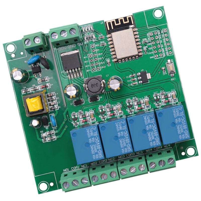 وحدة ريلاي لاسلكية ESP8266 بـ  - مراجعة Relay 8 Channel Board وسعره