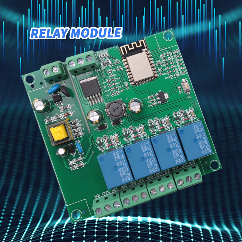 وحدة ريلاي لاسلكية ESP8266 بـ  - مراجعة Relay 8 Channel Board وسعره