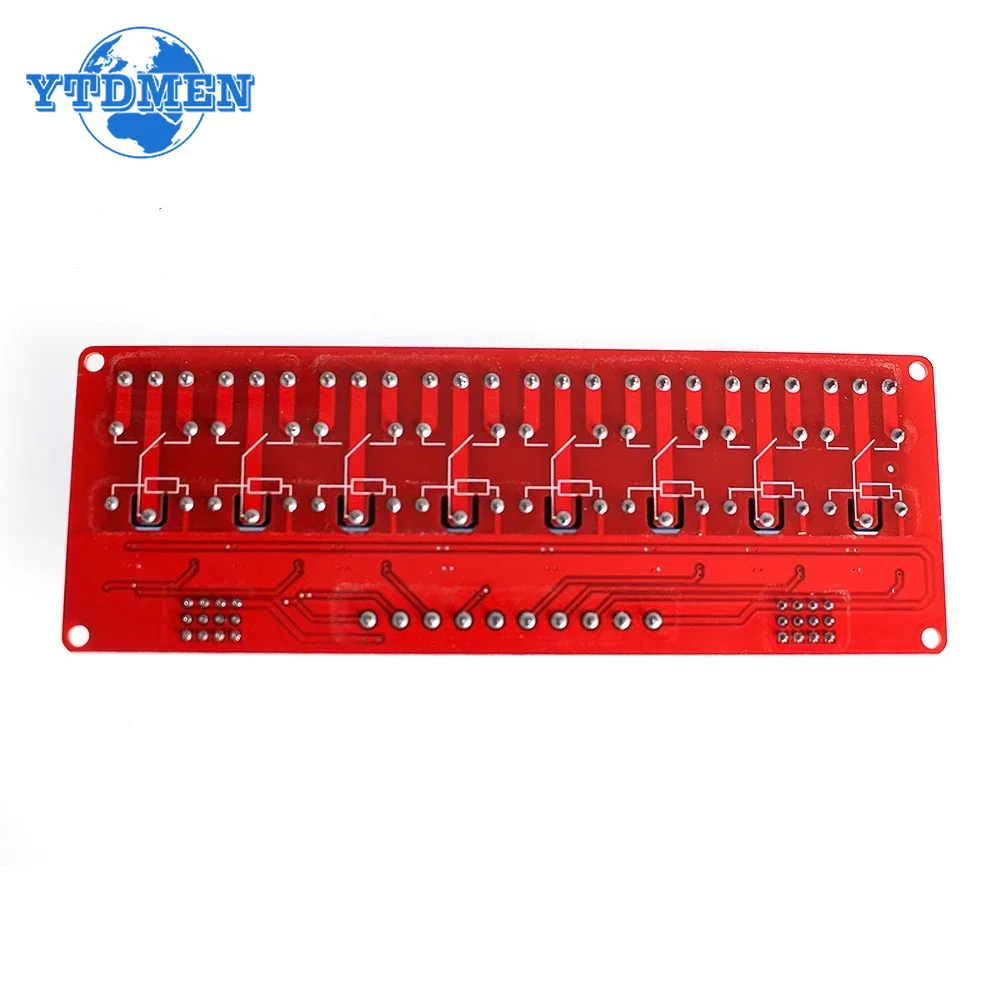 1 قطعة وحدة التتابع 5 فولت 12  - مراجعة Relay 8 Channel Board وسعره
